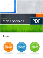 Redes Sociales: Presentación de