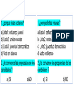 Matematica Encuesta de Votacion