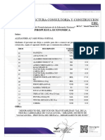 Cotizaciones Anka Julio 2022