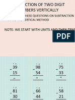 Anbu Selvan - 6-Digit - Subtraction