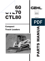 GEHL CTL80 - Parts - Manual