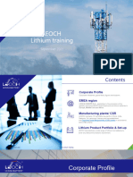 LEOCH Lithium Training - LFeLi 48V150AH - 2021
