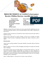 Lucie Brioche Au Safran D'hélène Darroze PDF