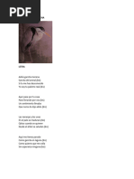 Letra de la Canción Folklórica 