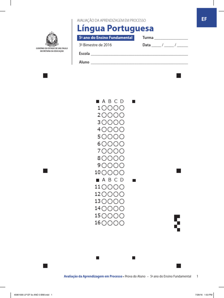 AAP - LP ALUNO - 5º Ano Do Ensino Fundamental | PDF | Memória | Vulcão