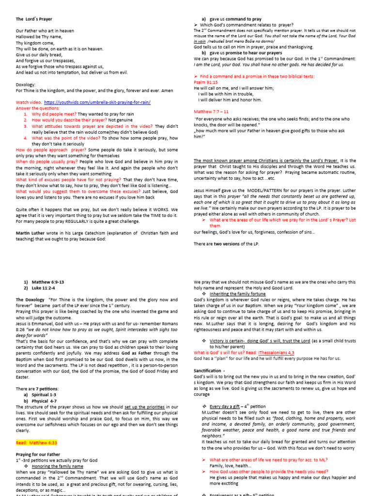 THE LORD S PRAYER IN SPANISH PDF intelligence overview