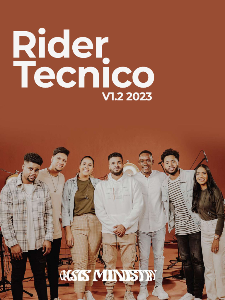 Oasis Technical Rider V1.2 2023 | PDF