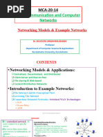 UNIT-I - PPT-3 - Network Models & Example Networks