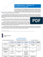 2° Semestre Plan de Evaluaciones 5º Básico A