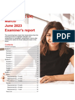 TX UK June 2023 Examiner's Report - Final