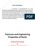 Fractures in Rocks