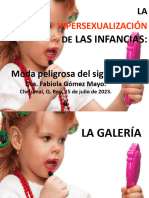 La Hipersexualización Infantil