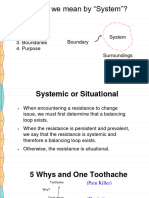 L5 Causal Loop, Systems Archetypes, and System Leverages - Exam Notes