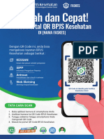 Desain Pamflet Qrcode Bpjs