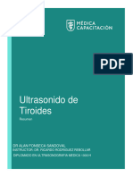 Tarea - Resumen Ultrasonido de Tiroides