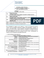 Justificación Técnica Contratista