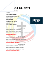 Liga Bautista Fechas