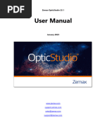 OpticStudio UserManual en