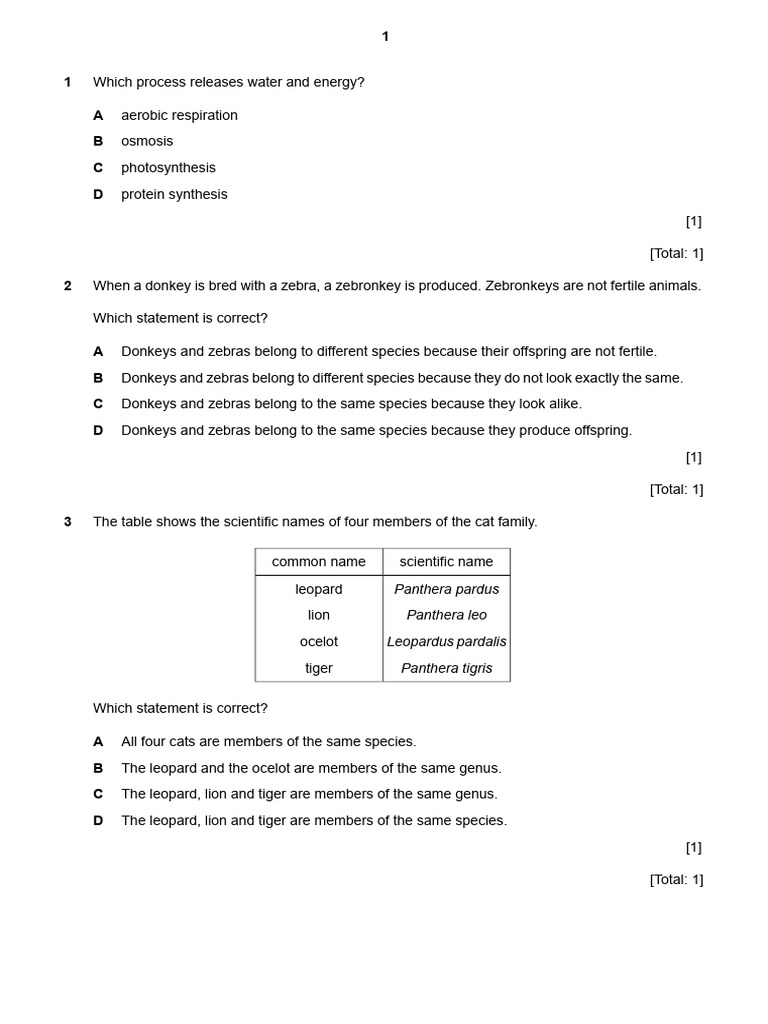 Reasons Organisms Require Energy | PDF | Digestion | Cell (Biology)