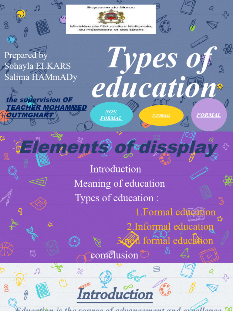 Types Of Education B Ed Notes