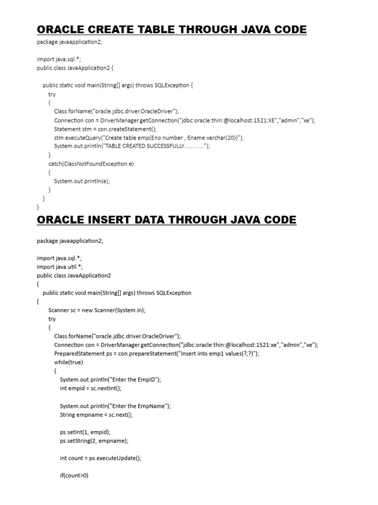 Oracle | PDF