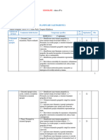 Planificare geografie clasa a IV-a