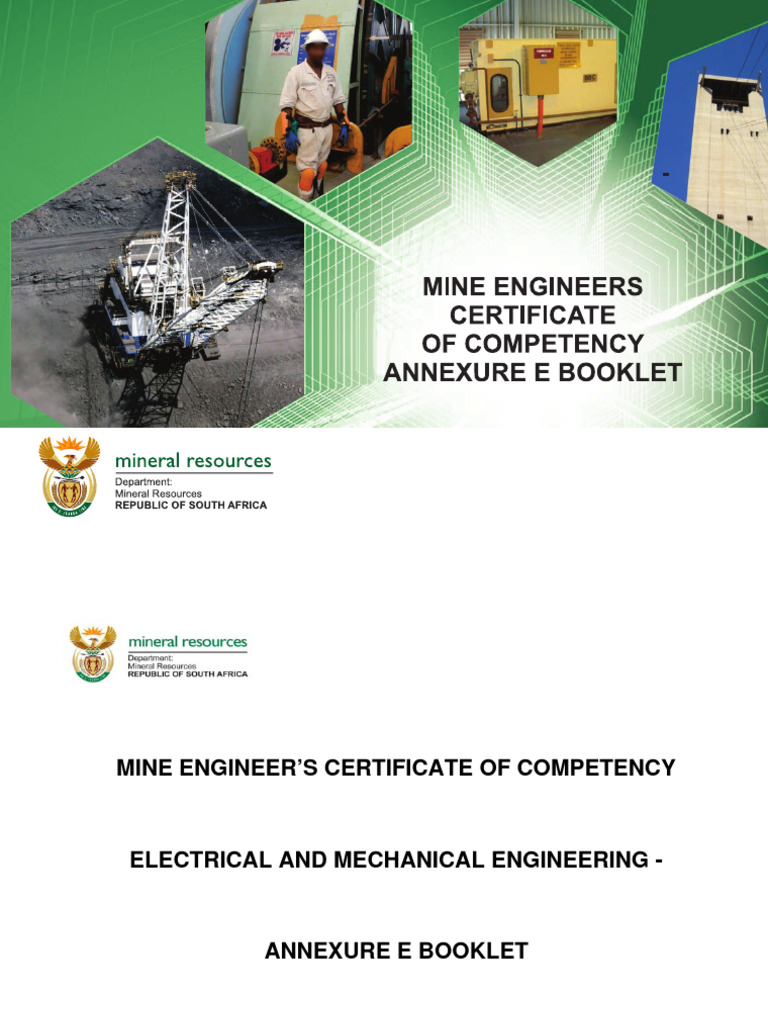 GCC Annexure E Booklet for Engineers | PDF