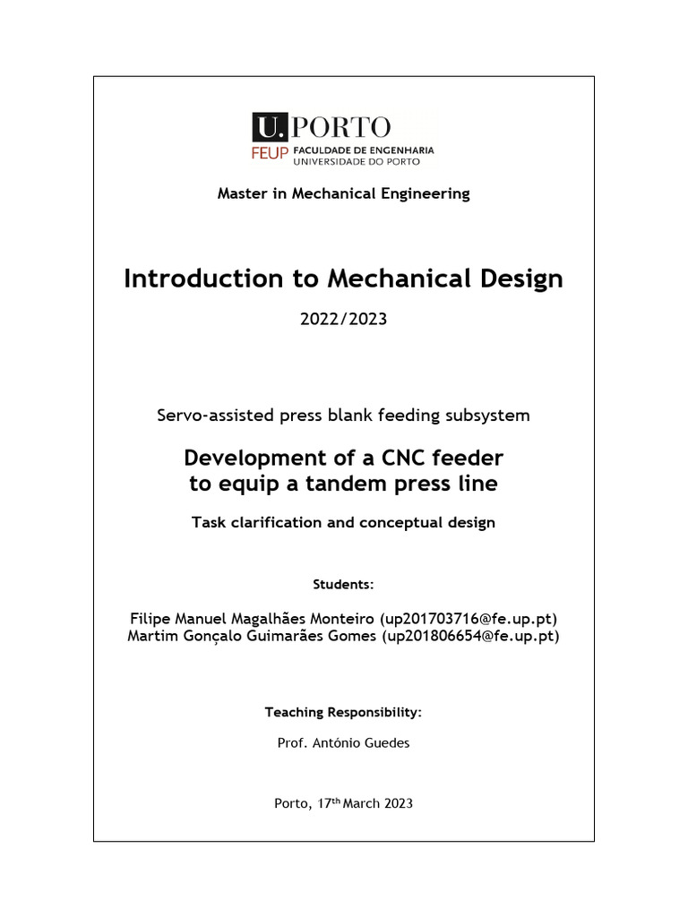 Machine projects work pdf
