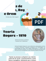 Teorias de Rogers, Roy e Orem