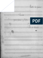 Adalid. Sonata Para Violín y Piano en Do Menor Op. 17 (Score and Part) (Manuscript)
