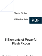 Flash Fiction: Writing in A Flash!