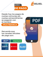 Nuevo Manual para El Pago de Cuotas de Mantenimiento Por Internet en 05 Bancos