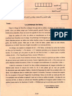 6eme 2020 Epreuve Francais PDF