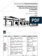 Cronograma Formación de Profesores