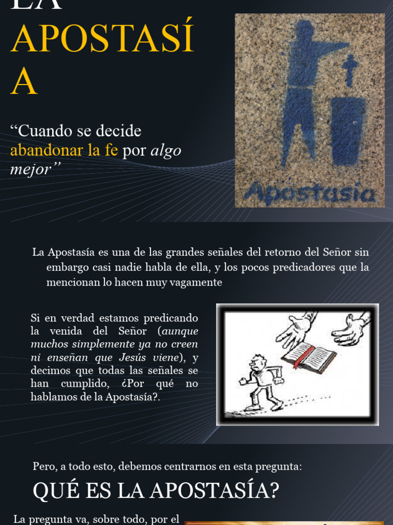 La Apostasía | PDF
