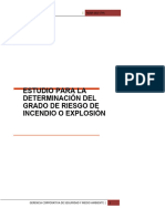 1 Determinación de Grado de Riesgo de Incendio