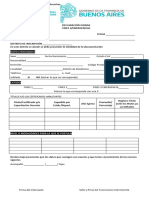 Declaración Jurada FINES 3 EMERGENCIA