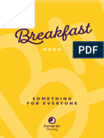 Premier Inn Breakfast