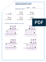 EXAMEN 3° Grado