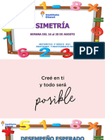 Matemática 4° Básico Simetrías 16 Al 27 de Agosto