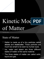 1.2 Kinetic Model of Matter