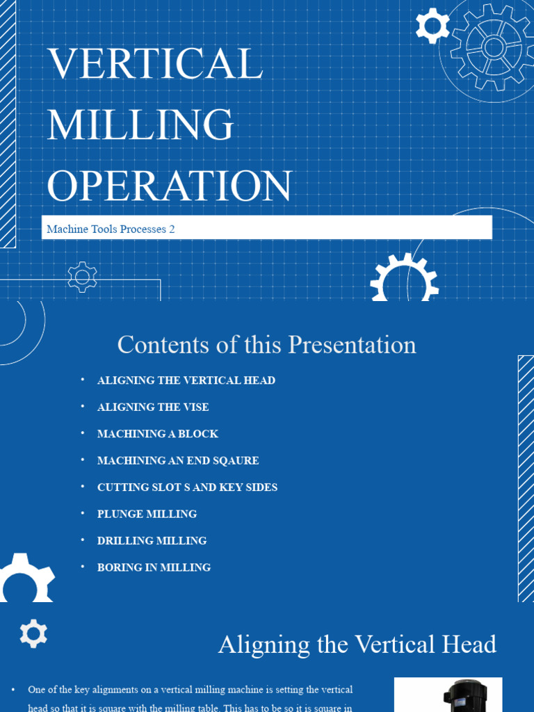 Vertical Milling Machine PDF