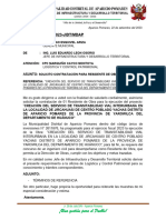 Informe N°086-2023 - Solicito Contratacion de Residente de Obra Carretera Jircahuasi