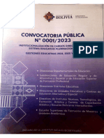 Convocatoria Institucionalizacion 2024-2026