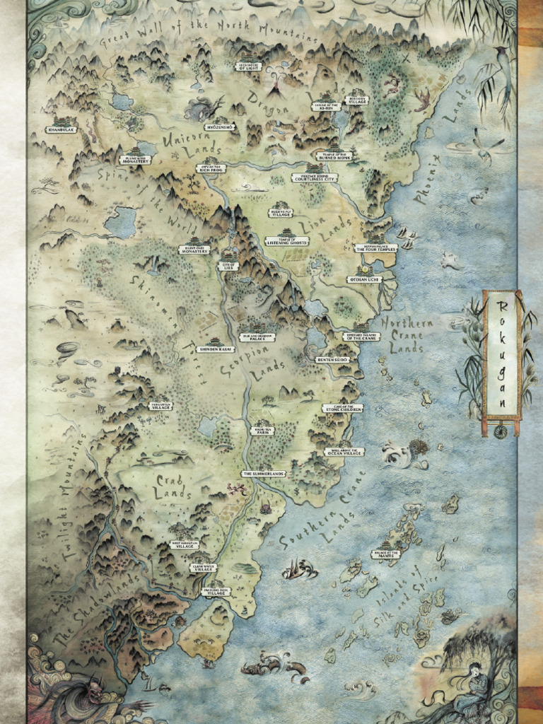 5e Rokugan Map - WsAIvs | PDF