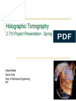 Projet - Holographie Tomographie
