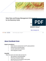 S8 Marcel Suri (GeoModel) - Solar Data and Energy Management Infrastructure