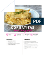 Corbatitas Con Crema y Atun