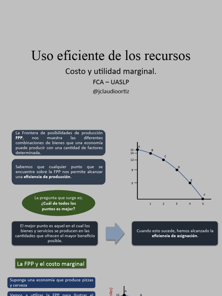 Costo Marginal y Beneficio en FPP | PDF | Costo marginal | Costo de ...