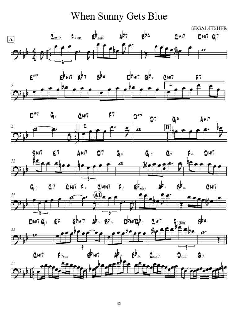 When sunny gets blue bb bass pdf